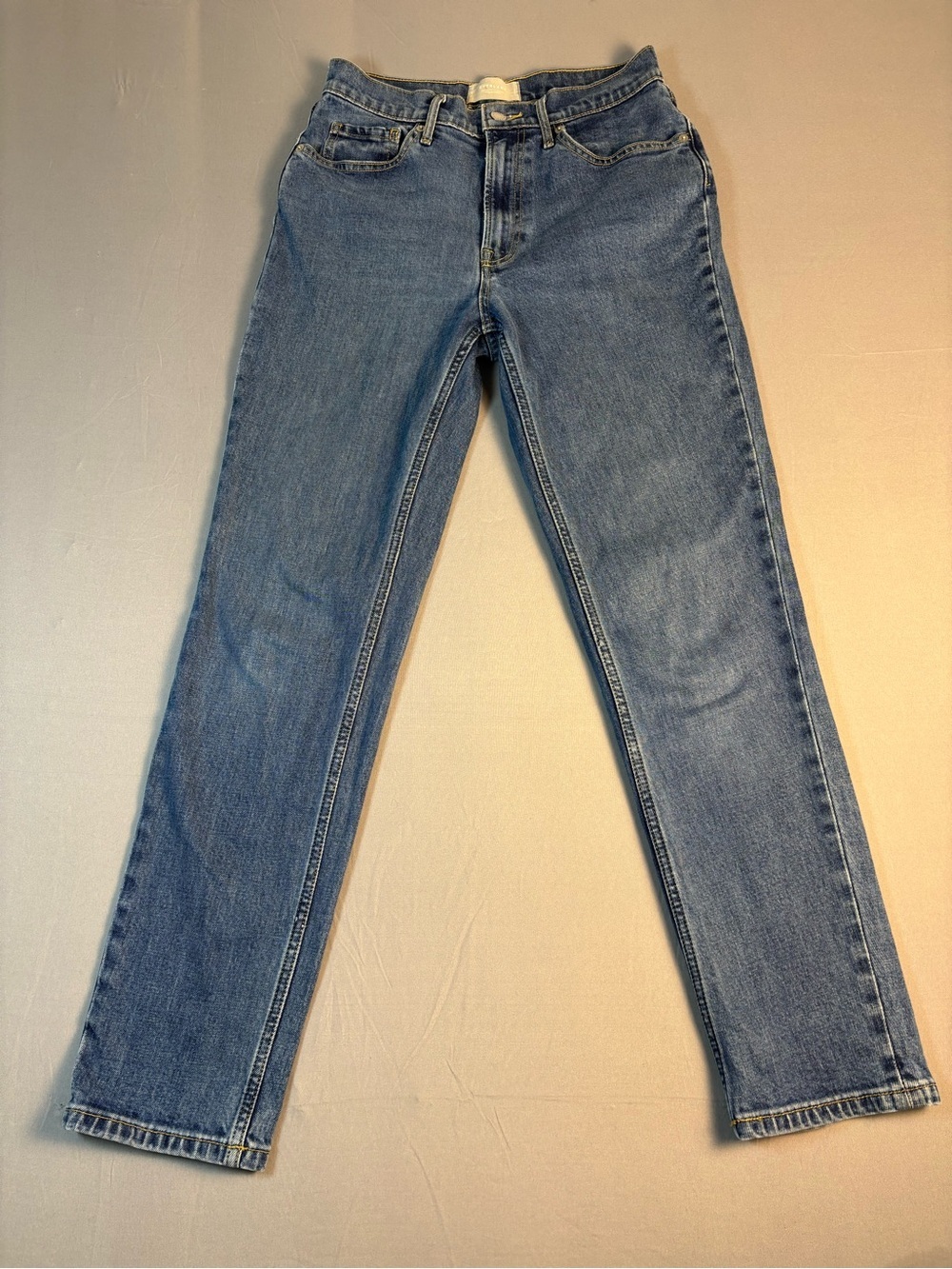 Everlane Denim The Original Cheeky Jean in Medium Blue Size 27 Womens